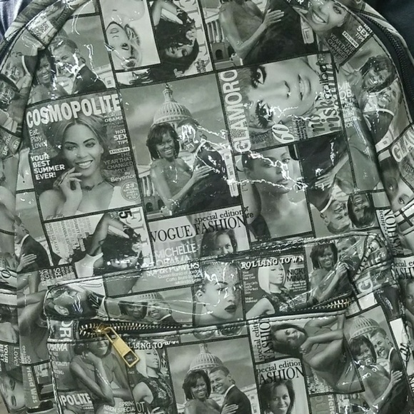 Black history print backpacks and purses - Picture 2 of 3